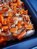 Rouelle de porc aux légumes en cocotte