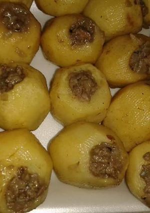 صورة لوصفة بطاطس باللحمه المفرومه 🥔🥔