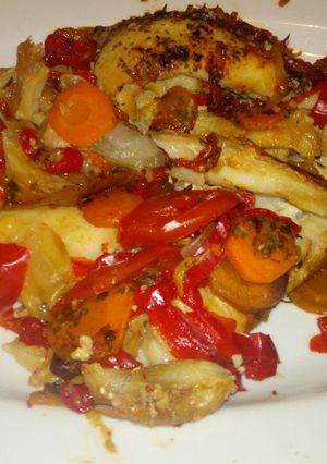 Una foto de Pollo de mar en paquetito