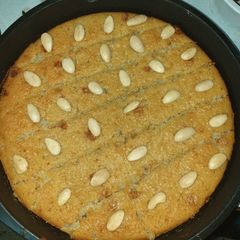 A picture of Basbousa#4weeks challenge.