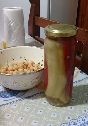 Una foto de Ajíes en vinagre