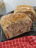 Roti tawar gandum coklat
