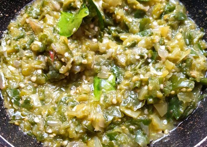 Bagaimana Membuat Sambal Cabe Ijo Anti Gagal