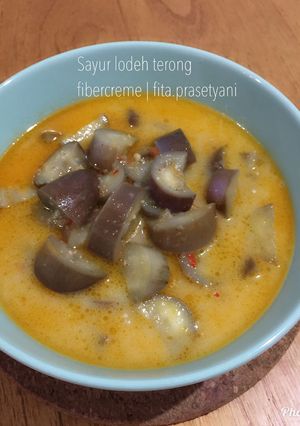 Foto resep Sayur lodeh terong fibercreme
