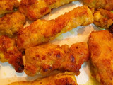 مرغ کریسپی (با مواد ساده)