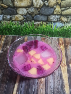 Foto resep Es sop buah simple