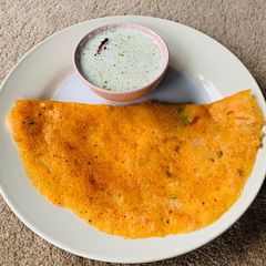 A picture of Tomato Dosa.