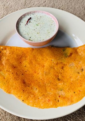A picture of Tomato Dosa.