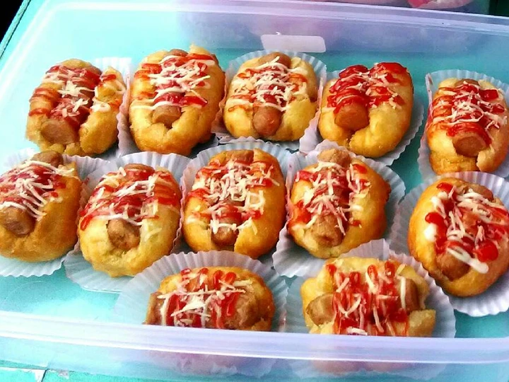 Langkah Gampang Menyiapkan Resep Donat mini sosis yang Uenak Anti Ribet, Mantap