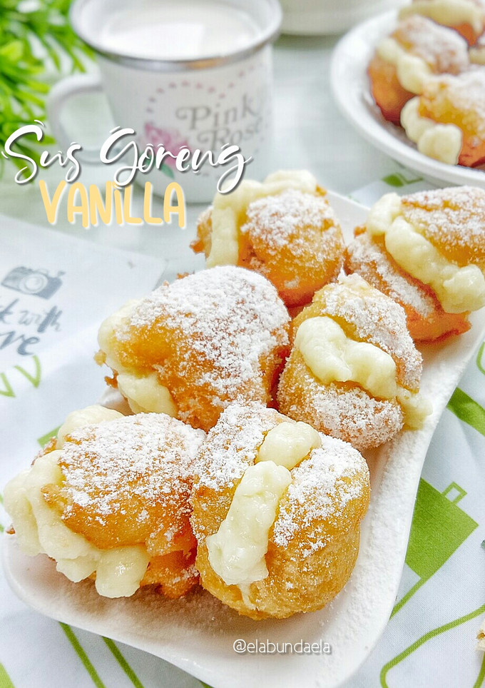 Foto resep Sus Goreng Vanilla