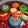 Cupcakes superheroes (sin gluten)