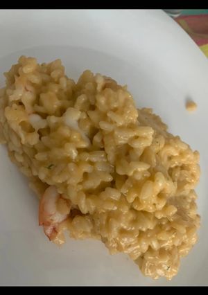Una foto de Arroz con Gambones