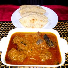 A picture of Beef qorma.