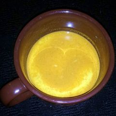 A picture of Turmeric tea.
