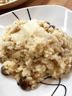 Una foto de Risotto al parmesano