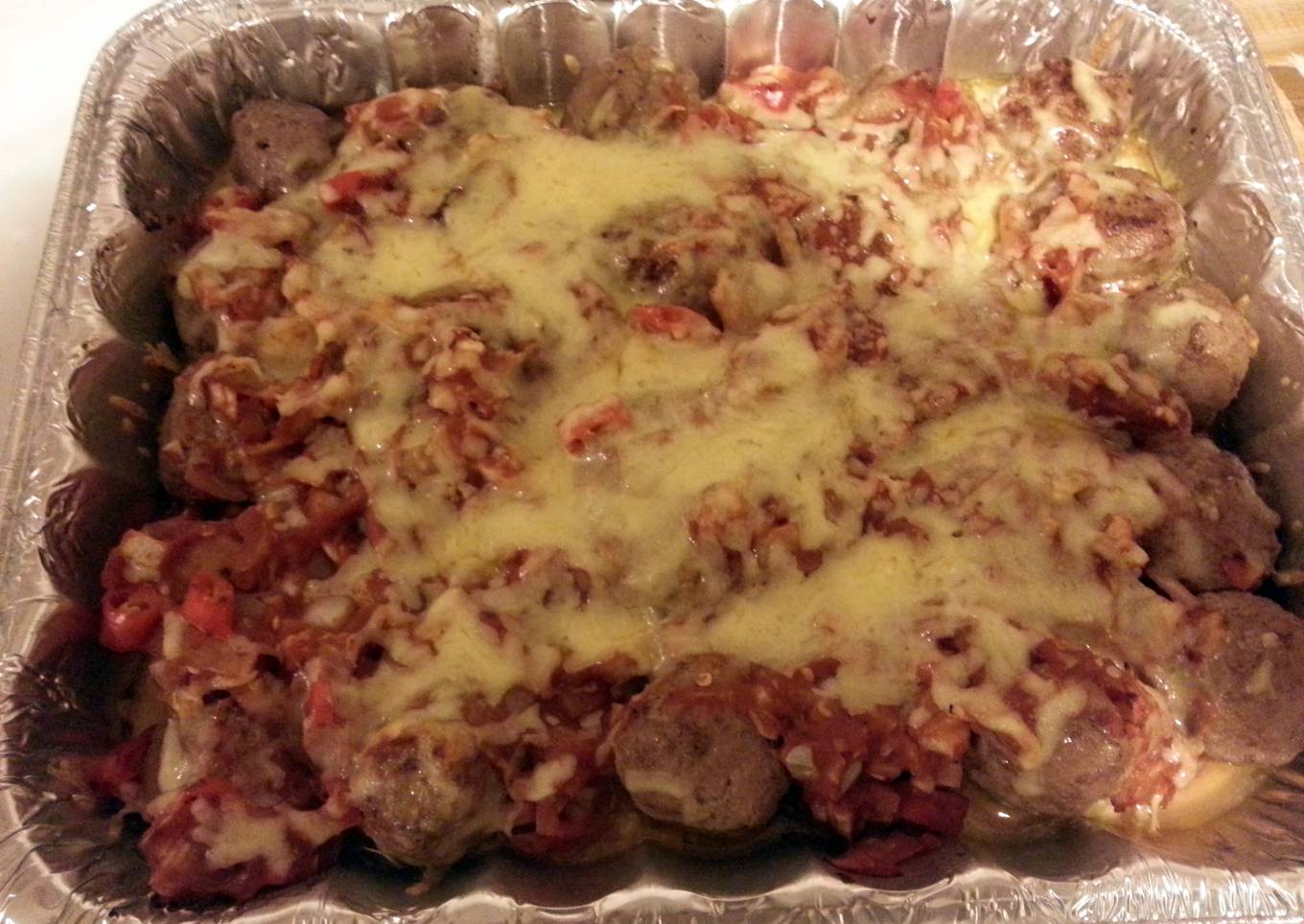 meat stuffed with cheese