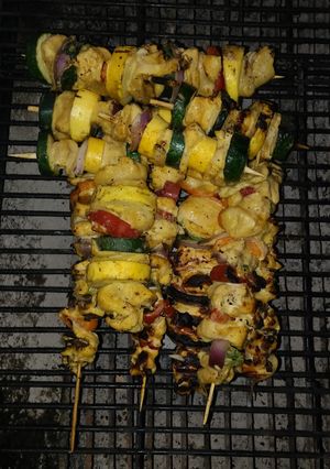 A picture of BgCtGal's Chicken Skewers.