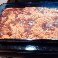 A picture of Stacy's Apple Crumb Cake.
