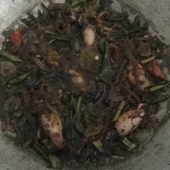 Foto resep Cumi segar cabai hijau