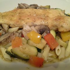 A picture of Chicken Glorioso.