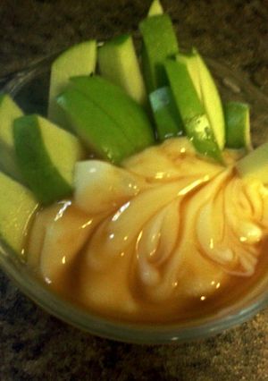 A picture of Even Healthier: Caramel Apple Dippers.