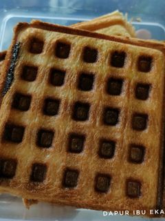 Foto resep Roffle (Roti Tawar Waffle)