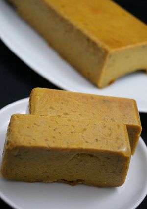 A picture of Diet Pumpkin Tofu Kanten.
