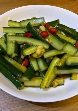 醃黃瓜 的食譜成品照片