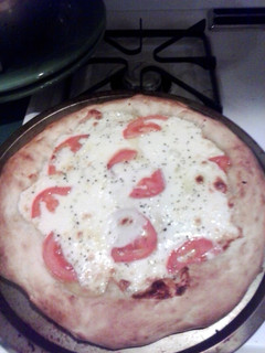 A picture of White Pizza.