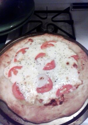 A picture of White Pizza.