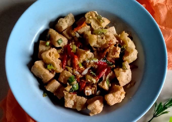 Resep Tahu Cabe Garam Oleh Abuk Irun Cookpad