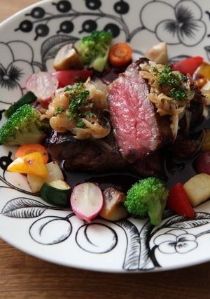 A picture of Chaliapin-Style Beef Steak.