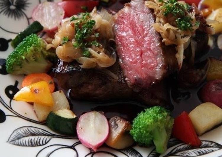Steps to Make Speedy Chaliapin-Style Beef Steak