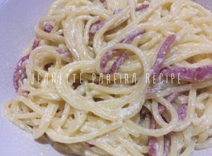 Foto resep Spaghetti Alfredo Creamy