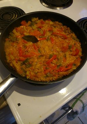 A picture of Quick Vegetable Stovetop Pasta.