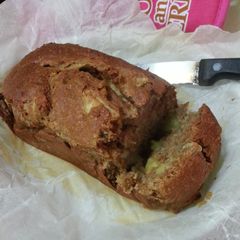 A picture of Super healthy apple and banana cake.