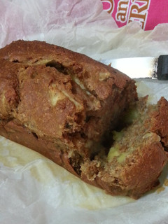 A picture of Super healthy apple and banana cake.