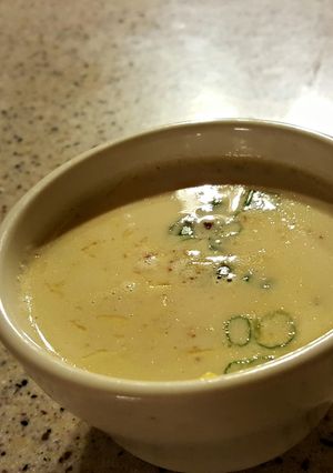 A picture of "Faked" Potato Soup.