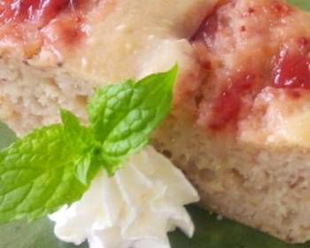 Best Recipe 3 Ingredient LowCal Strawberry Jam Cake Delicious Steady