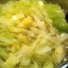 A picture of just Cabbage.