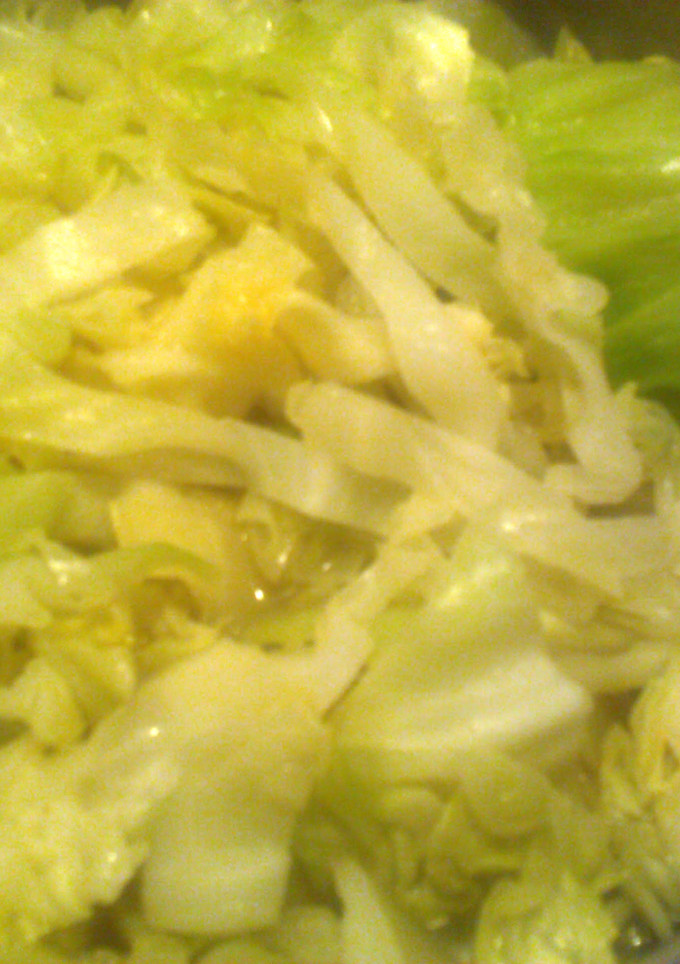 A picture of just Cabbage.