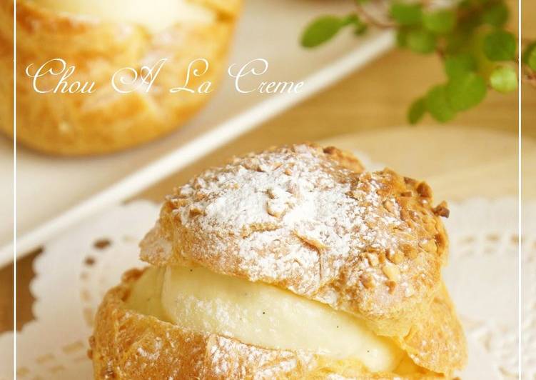 Crispy Cream Puff Pastry