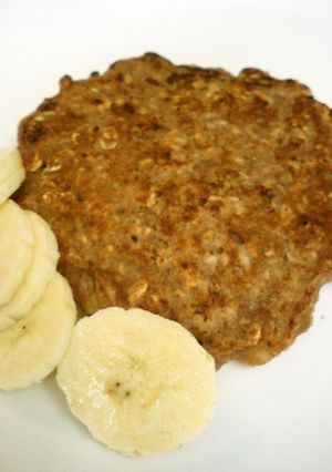 A picture of Easy-to-Make Banana Oatmeal Pancakes.