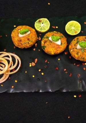A picture of Jackfruit Kabab.