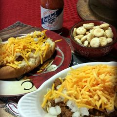 A picture of Mom's 70's Skyline Chili.