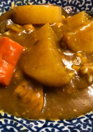 A picture of Daikon Curry 🍛.