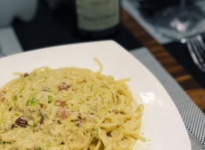 Una foto de Salsa de puerro para pasta