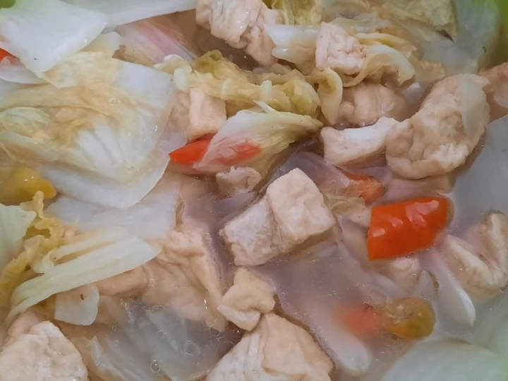 Langkah Gampang Menyiapkan Resep Oseng sawi putih tahu sederhana yang Menggugah Selera Anti Ribet, Bikin Ngiler