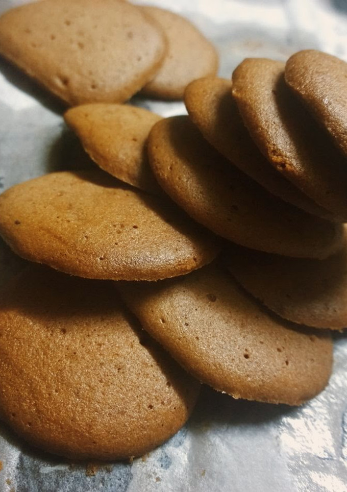 A picture of Mira's Milo Cookies.