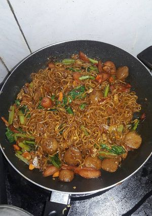 Foto resep Mie goreng sayur